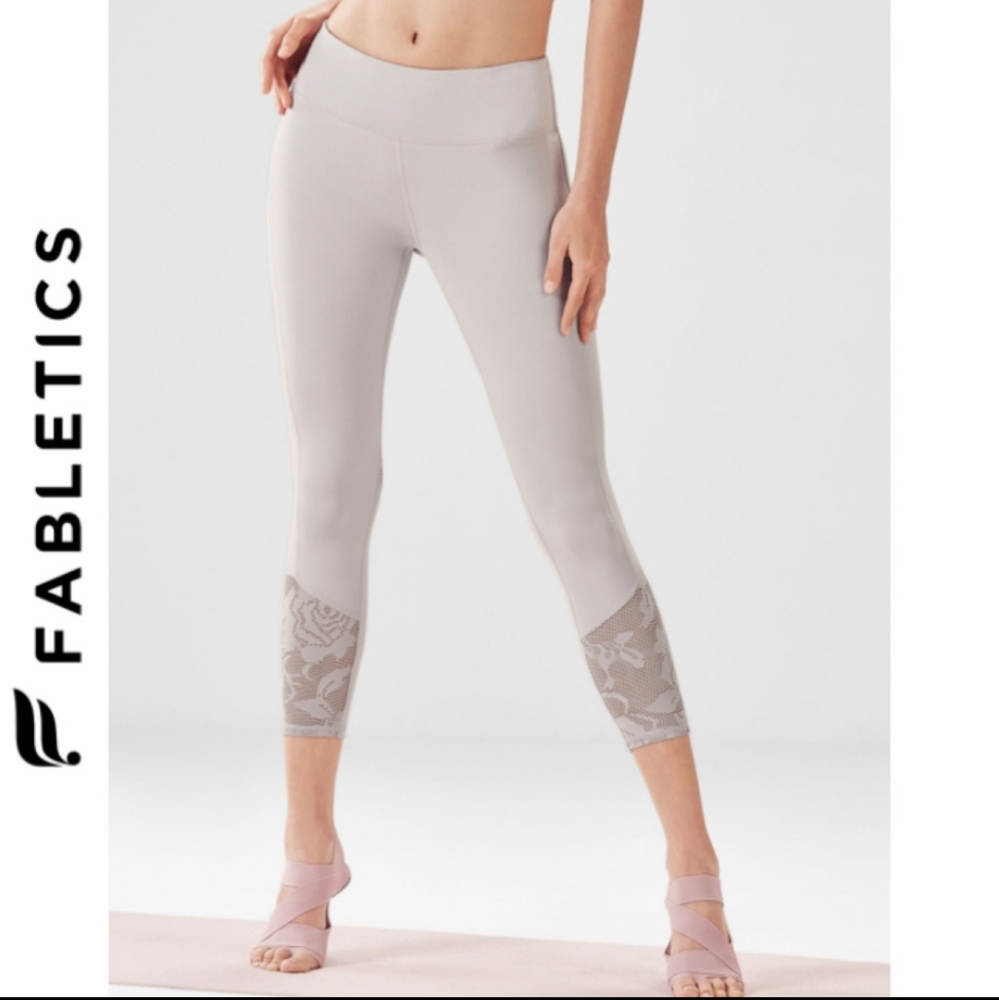 Fabletics Salar Mesh Powerhold Compression Capri … - image 8